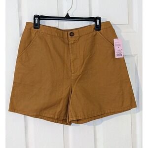 Wild Fable Women's Shorts Medium Brown‎ Casual High Waist Comfort Stretch NWT
